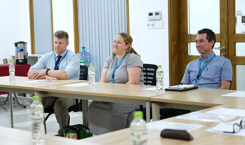 Advisory Governors sitting in a PAG meeting